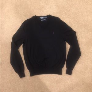 Ralph Lauren Merino Wool V-neck Sweater